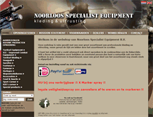 Tablet Screenshot of noorloos-se.com